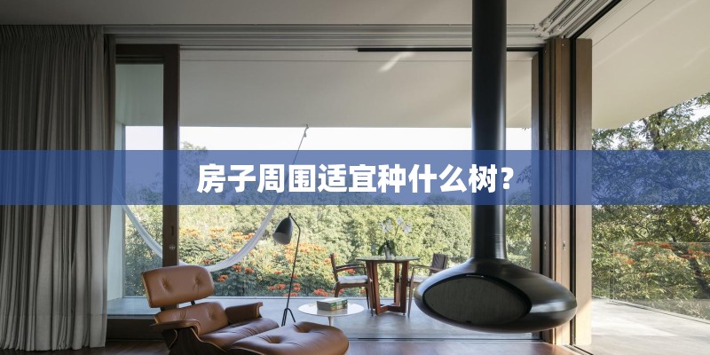 房子周围适宜种什么树？